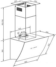 Кухонная вытяжка Graude DH 60.1 GE