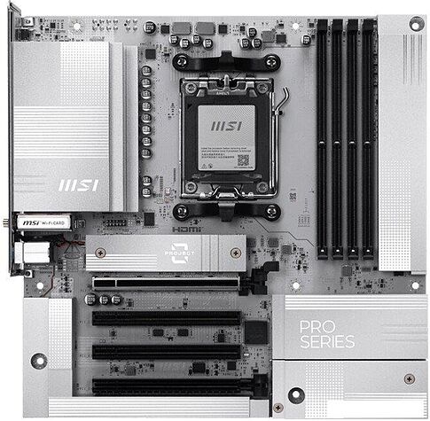 Материнская плата MSI Pro B850M-A WiFi PZ