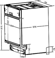 Встраиваемая посудомоечная машина ZorG W60B2A121G-A