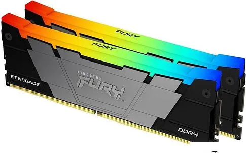 Оперативная память Kingston FURY Renegade RGB 2x8ГБ DDR4 4600 МГц KF446C19RB2AK2/16