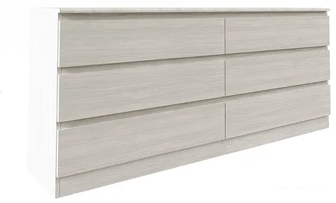 Комод Евва Турин ТР-6S/YA-S (ясень снежный)