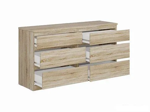 Комод Mio Tesoro Кастор 6 ящиков 2.03.02.080.3 (дуб сонома)
