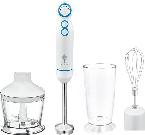 Погружной блендер Leonord LE-1722 (белый/голубой)