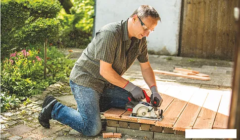 Дисковая (циркулярная) пила Einhell TE-CS 18/165-1 Li 4331207 (без АКБ)