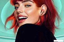 Наушники Realme Buds Air 7 Pro (красный)