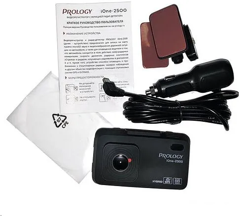Видеорегистратор-радар детектор (2в1) Prology iOne-2500