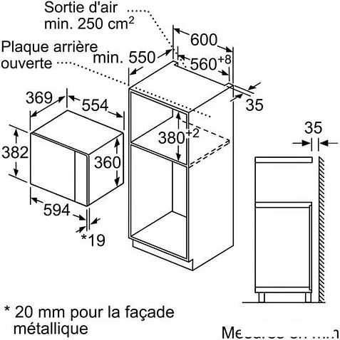 Микроволновая печь Bosch BFL554MW0