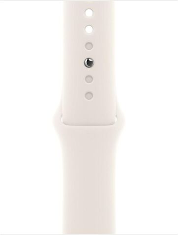 Умные часы Apple Watch SE 3 40 мм (алюминиевый корпус, звездный свет/звездный свет, спортивный силиконовый ремешок M/L)