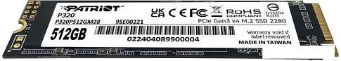 SSD Patriot P320 512GB P320P512GM28