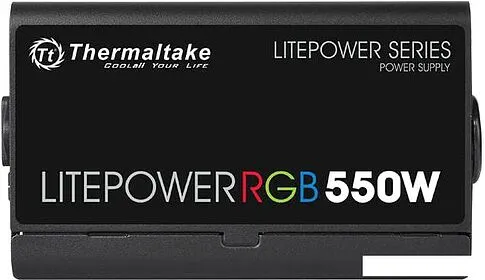 Блок питания Thermaltake Litepower RGB 550W LTP-550AL2NK