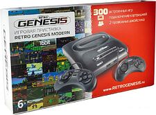 Игровая приставка Retro Genesis Modern (2 проводных геймпада, 300 игр) Игровая приставка Retro Genesis Modern (2 проводных геймпада, 300 игр)
