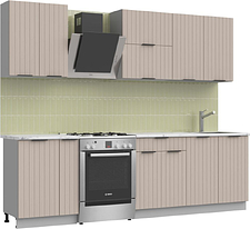 Готовая кухня Arvento АНТА-плюс 2м (капучино)