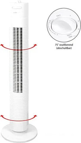 Колонный вентилятор Clatronic TVL 3770 (белый)