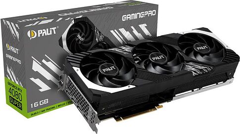 Видеокарта Palit GeForce RTX 4080 Super GamingPro 16GB NED408S019T2-1032A