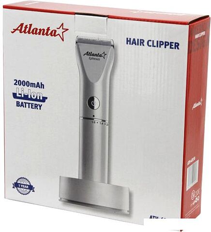Машинка для стрижки волос Atlanta ATH-6910 (белый)