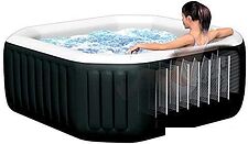 Надувной бассейн Intex Jet & Bubble Deluxe 28462 (218x71) с джакузи Надувной бассейн Intex Jet & Bubble Deluxe 28462 (218x71) с джакузи