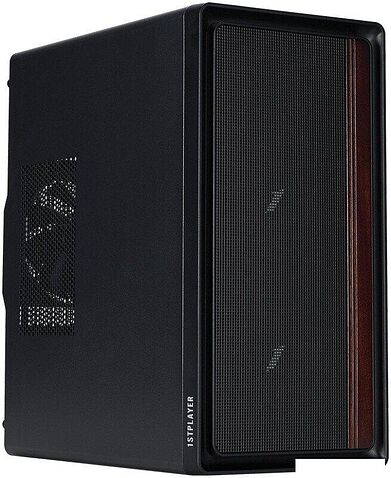 Корпус 1stPlayer WD1 WD1-BK-3F (черный)
