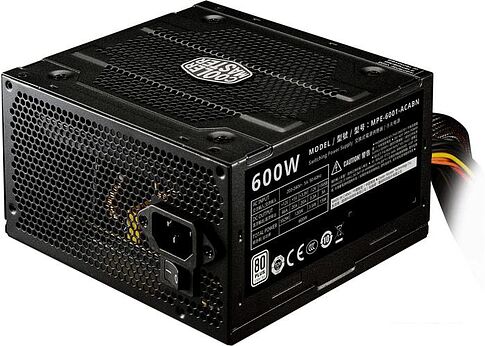 Блок питания Cooler Master Elite 600 230V V4 MPE-6001-ACABN