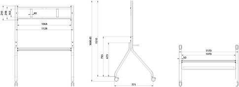 Стойка для информационной панели Hisense WH3309-LK