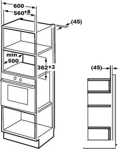 Микроволновая печь Hansa AMM20BEXH