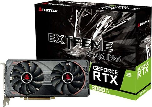 Видеокарта BIOSTAR GeForce RTX 3060 Ti 8GB GDDR6 VN3606TM82