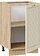 Шкаф напольный Трия Бьянка 1Н5 (дуб крафт золотой/дуб ваниль)