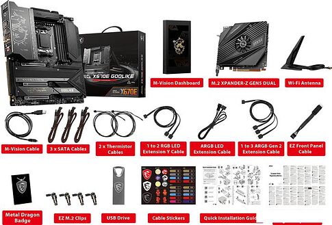 Материнская плата MSI MEG X670E Godlike