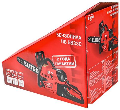 Бензопила ELITECH ПБ 5833C E1611.012.00