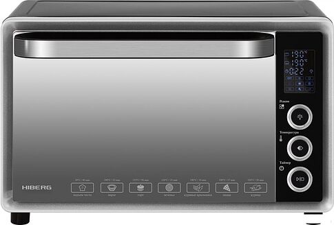 Мини-печь Hiberg PR 400 (dark moon)