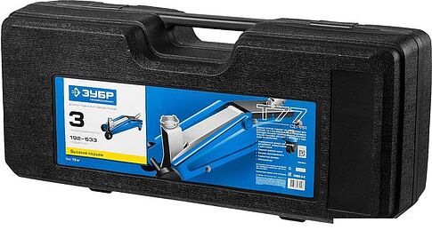 Подкатной домкрат Зубр Профи 43055-3-K 3т