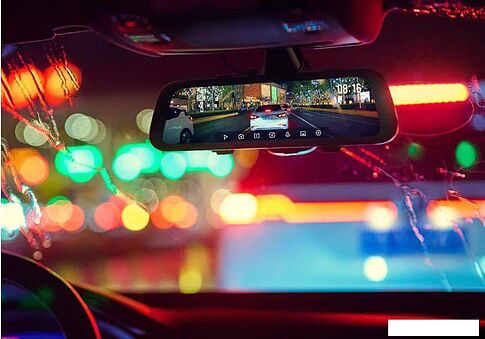 Видеорегистратор-зеркало 70mai Rearview S500 Dash Cam Set (русская версия)