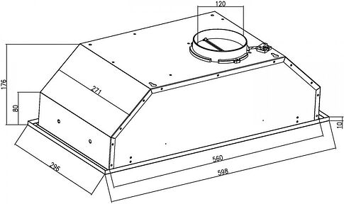 Кухонная вытяжка Schtoff TDM 60 (нержавеющая сталь)