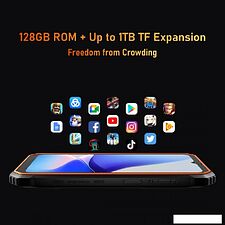 Смартфон Blackview BV6200 Pro 6GB/128GB (черный)