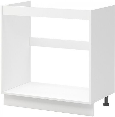 Шкаф напольный Mio Tesoro Альфа ШНМ 800 (белый/холст белый)