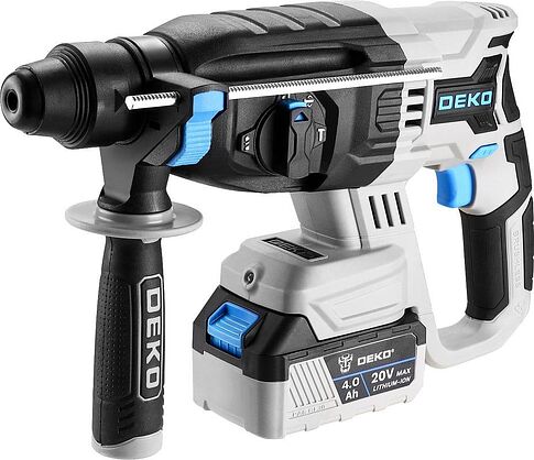 Перфоратор Deko ZKCH20 084-1042 (с 2-мя АКБ, кейс)
