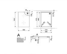 Варочная панель Smeg SIM6323R