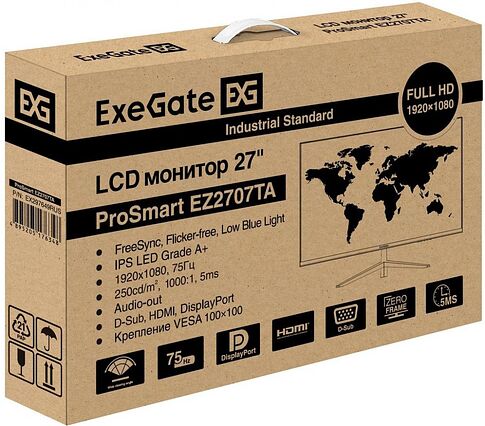 Монитор ExeGate ProSmart EZ2707TA EX297649RUS