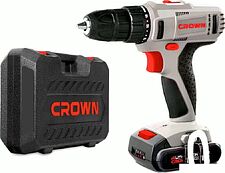 Дрель-шуруповерт Crown CT21055L-1.5 BMC (с 2-мя АКБ, кейс) Дрель-шуруповерт Crown CT21055L-1.5 BMC (с 2-мя АКБ, кейс)