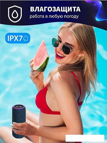 Беспроводная колонка Aiwa PAS-H300 (темно-синий)