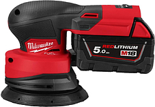 Эксцентриковая шлифмашина Milwaukee M18 FROS125 4933498254 (с 2-мя АКБ, кейс)