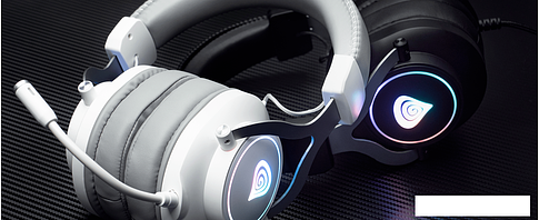 Наушники Genesis Neon 750 RGB (белый)