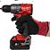 Дрель-шуруповерт Milwaukee M18 FDD3-402C 4933492472 (с 2-мя АКБ, кейс)