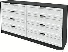 Комод Интерлиния Концепт Тренд КТ-К197 (антрацит/дуб полярный)