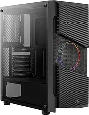 Корпус AeroCool Menace Saturn FRGB-G-BK-V1 Корпус AeroCool Menace Saturn FRGB-G-BK-V1