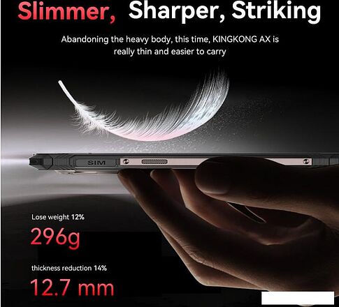 Смартфон Cubot Kingkong AX 12GB/256GB (черный)