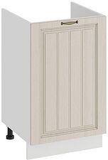 Шкаф напольный Трия Лина 1Н5М (белый/кремовый)