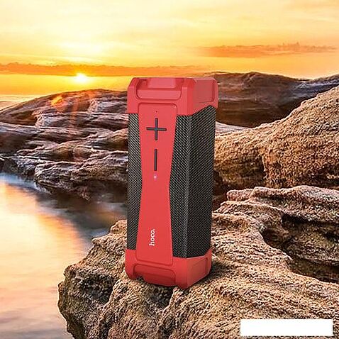 Беспроводная колонка Hoco HC6 Magic (красный)