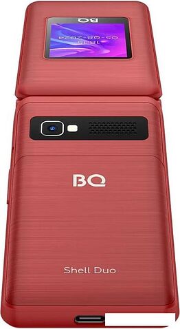 Кнопочный телефон BQ BQ-2412 Shell Duo (красный)