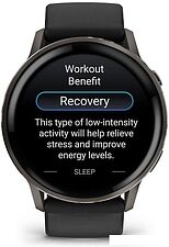 Умные часы Garmin Venu 4 45 мм (черный)