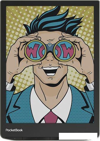 Электронная книга PocketBook 743C InkPad Color 2 (черный/серебристый)